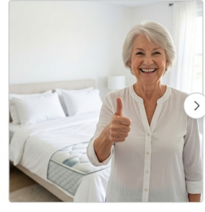 Après le traitement : cliente soulagée dans une chambre saine